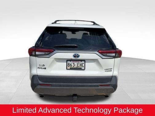 Blizzard Pearl 2020 Toyota RAV4 Hybrid Limited