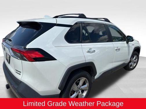 Blizzard Pearl 2020 Toyota RAV4 Hybrid Limited