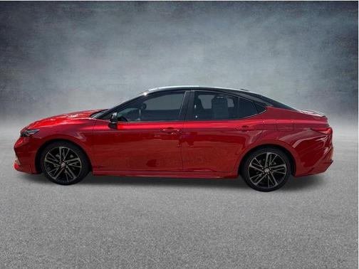 Midnight Black Metallic 2025 Toyota Camry XSE