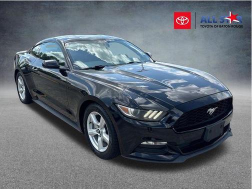 Shadow Black 2017 Ford Mustang V6