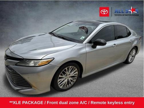 Celestial Silver Metallic 2018 Toyota Camry XLE