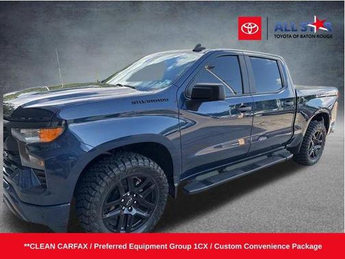 Northsky Blue Metallic 2023 Chevrolet Silverado 1500 Custom