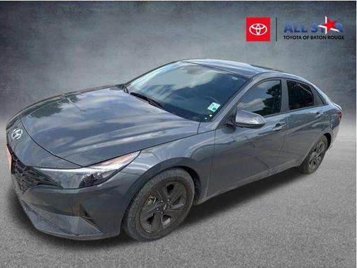 Ecotronic Gray 2023 Hyundai ELANTRA HEV Blue