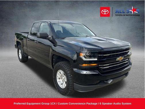 Black 2017 Chevrolet Silverado 1500 Custom