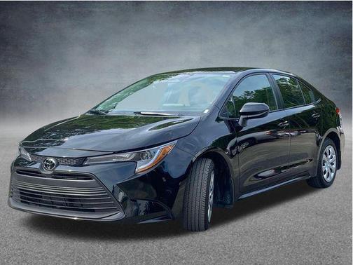 Midnight Black Metallic 2025 Toyota Corolla LE