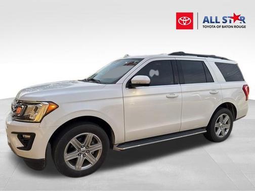 Star White Metallic Tri-Coat 2020 Ford Expedition XLT