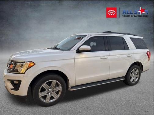 Star White Metallic Tri-Coat 2020 Ford Expedition XLT
