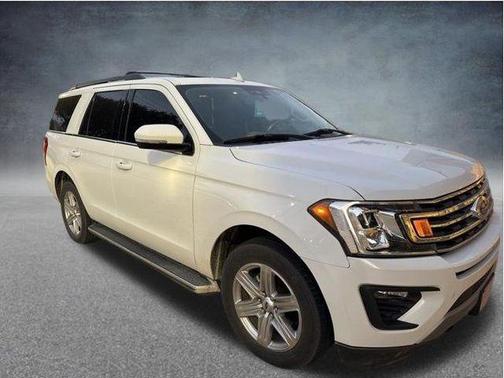 Star White Metallic Tri-Coat 2020 Ford Expedition XLT
