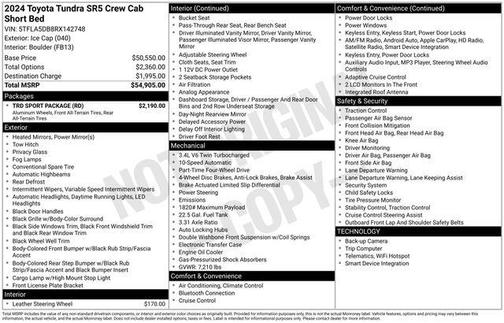 Ice Cap 2024 Toyota Tundra SR5