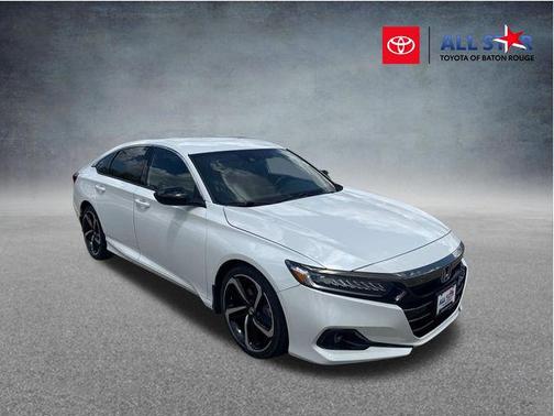 Platinum White Pearl 2022 Honda Accord Sport 1.5T