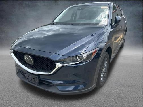 Deep Crystal Blue Mica 2021 Mazda CX-5 Touring