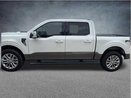 Star White Metallic Tri-Coat 2025 Ford F-150 King Ranch