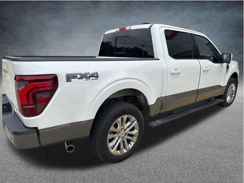 Star White Metallic Tri-Coat 2025 Ford F-150 King Ranch