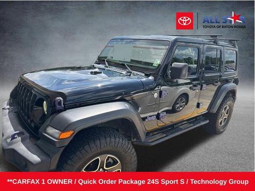 Black Clearcoat 2020 Jeep Wrangler Unlimited Sport