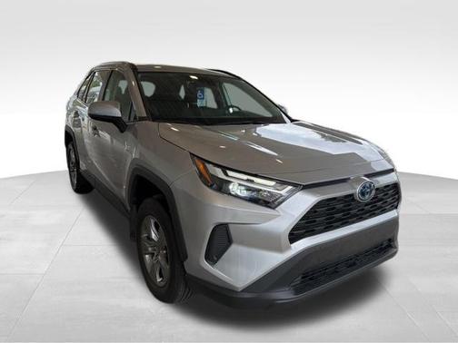 Silver Sky Metallic 2024 Toyota RAV4 Hybrid XLE