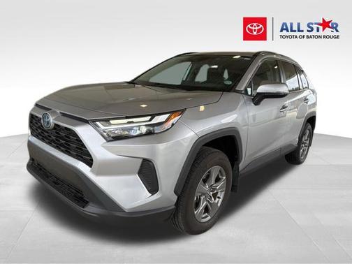 Silver Sky Metallic 2024 Toyota RAV4 Hybrid XLE