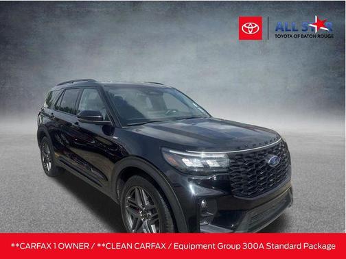 Black Metallic 2025 Ford Explorer ST-Line