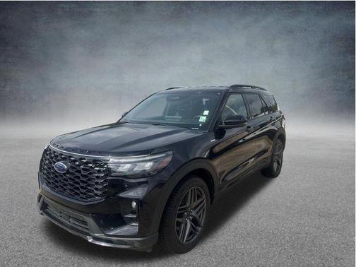 Black Metallic 2025 Ford Explorer ST-Line