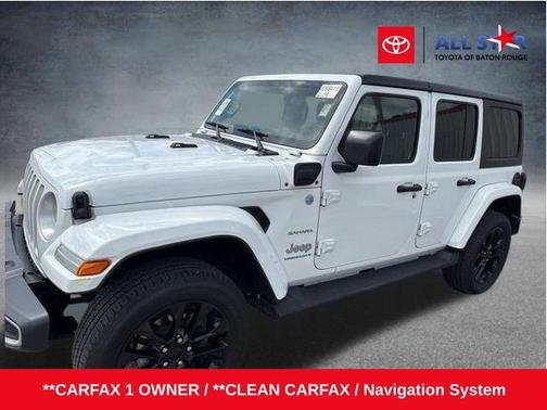 Bright White Clearcoat 2023 Jeep Wrangler 4xe Sahara