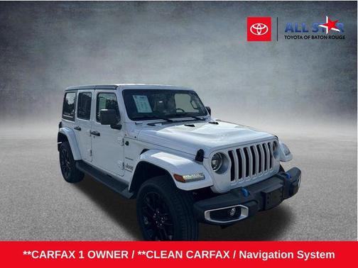 Bright White Clearcoat 2023 Jeep Wrangler 4xe Sahara