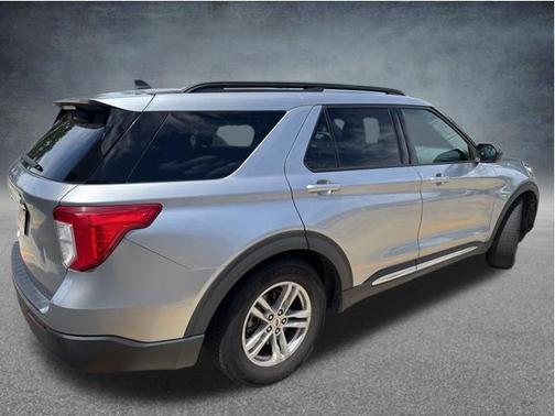 Silver Metallic 2021 Ford Explorer XLT