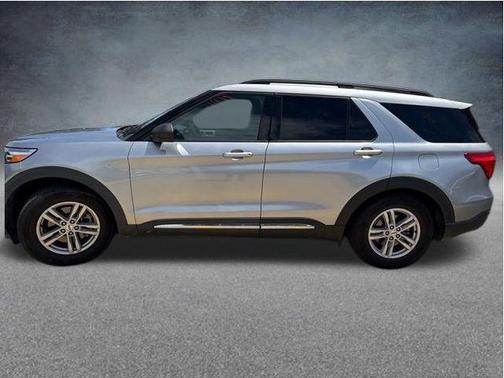 Silver Metallic 2021 Ford Explorer XLT