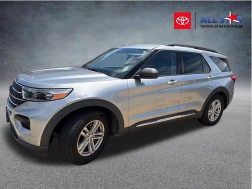 Silver Metallic 2021 Ford Explorer XLT