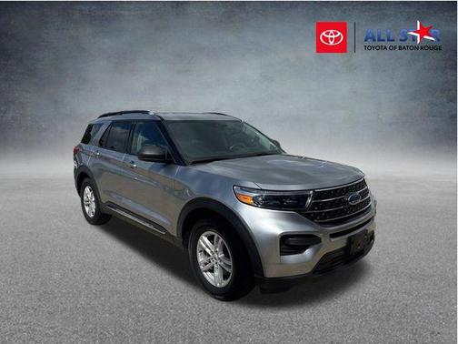 Silver Metallic 2021 Ford Explorer XLT