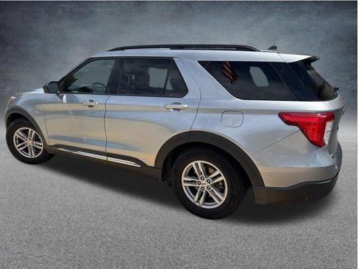 Silver Metallic 2021 Ford Explorer XLT