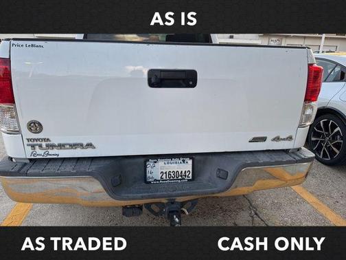 Super White 2013 Toyota Tundra Grade