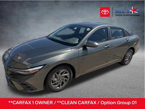 Amazon Gray 2024 Hyundai ELANTRA SEL