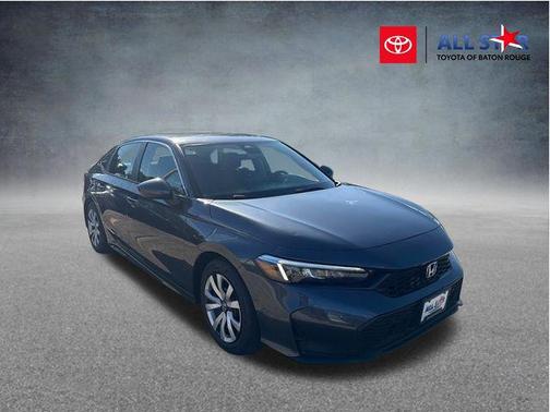 Urban Gray Pearl 2025 Honda Civic LX