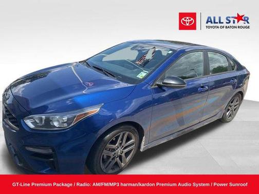 Deep Sea Blue 2021 Kia Forte GT-Line