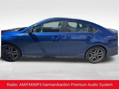 Deep Sea Blue 2021 Kia Forte GT-Line