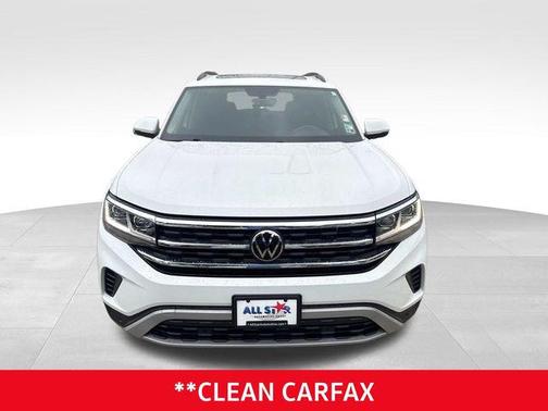 Pure White 2023 Volkswagen Atlas 3.6L SE w/Technology