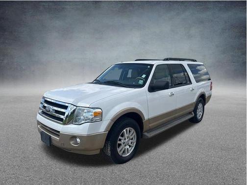 White Platinum Metallic Tri-Coat 2014 Ford Expedition EL XLT