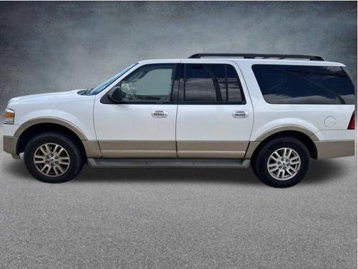White Platinum Metallic Tri-Coat 2014 Ford Expedition EL XLT