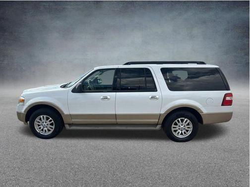 White Platinum Metallic Tri-Coat 2014 Ford Expedition EL XLT