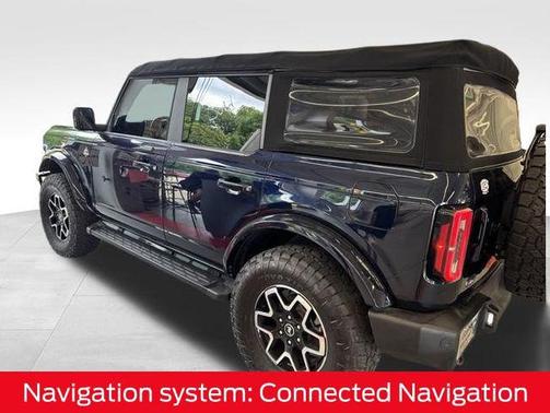Antimatter Blue Metallic 2021 Ford Bronco Outer Banks