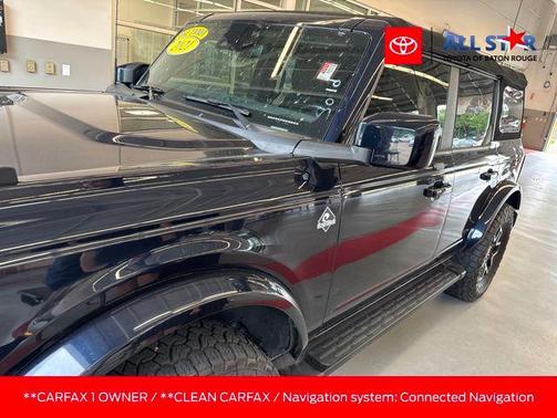 Antimatter Blue Metallic 2021 Ford Bronco Outer Banks