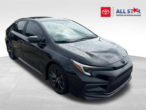 Midnight Black Metallic 2024 Toyota Corolla SE