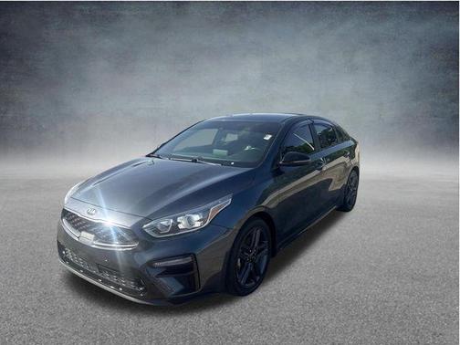 Gravity Gray 2021 Kia Forte GT-Line