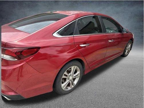 Scarlet Red 2018 Hyundai SONATA SEL