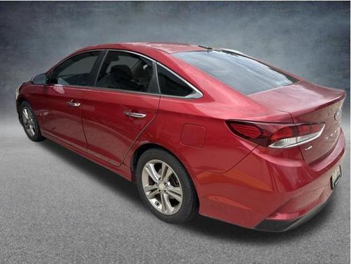 Scarlet Red 2018 Hyundai SONATA SEL