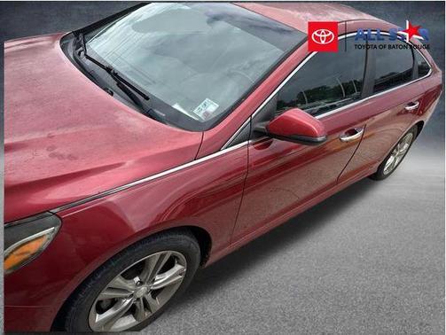 Scarlet Red 2018 Hyundai SONATA SEL
