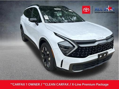 Glacial White Pearl 2024 Kia Sportage X-Line