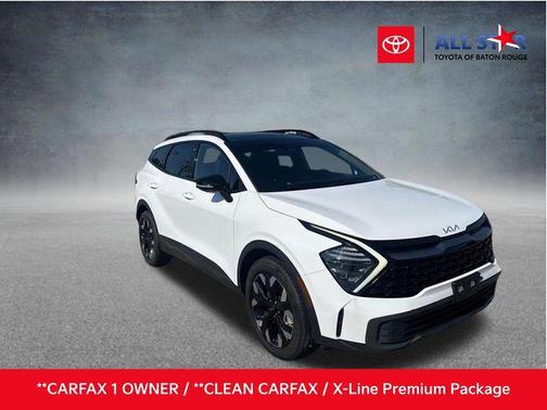 Glacial White Pearl 2024 Kia Sportage X-Line