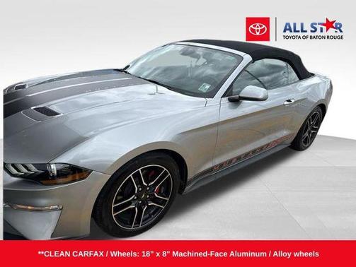 Iconic Silver Metallic 2021 Ford Mustang EcoBoost Premium