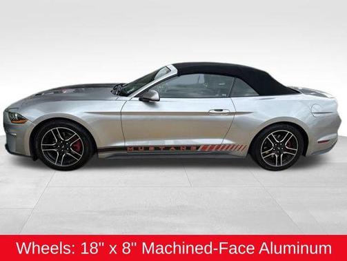Iconic Silver Metallic 2021 Ford Mustang EcoBoost Premium