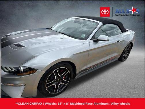 Iconic Silver Metallic 2021 Ford Mustang EcoBoost Premium